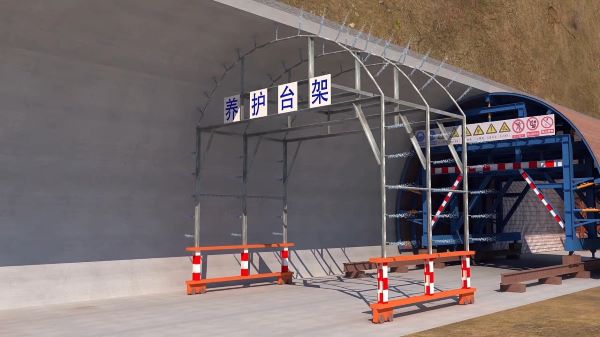 江干区隧道施工动画制作公司 - 隧道施工工艺和施工方法 - 隧道施工汇报动画视频 - bim 工程施工动画